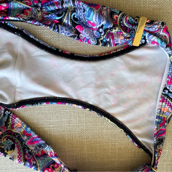 Victoria’s Secret paisley bikini bottom M - Picture 4 of 5